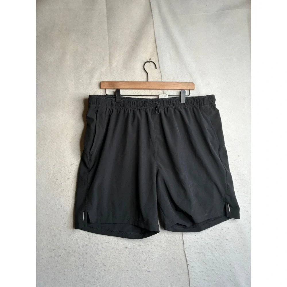 Columbia Mens Black Performance Active Shorts XL AO3935 Elastic Waist Hiking